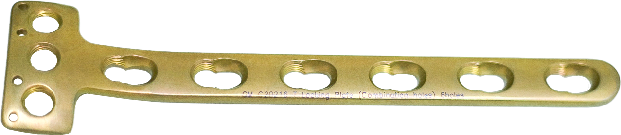 T-подібна блокуюча пластина для великогомілкової кістки , ЕЙЧ БІ ОРТО